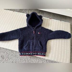 Tommy Hilfiger toddler girls fleece zip up jacket
